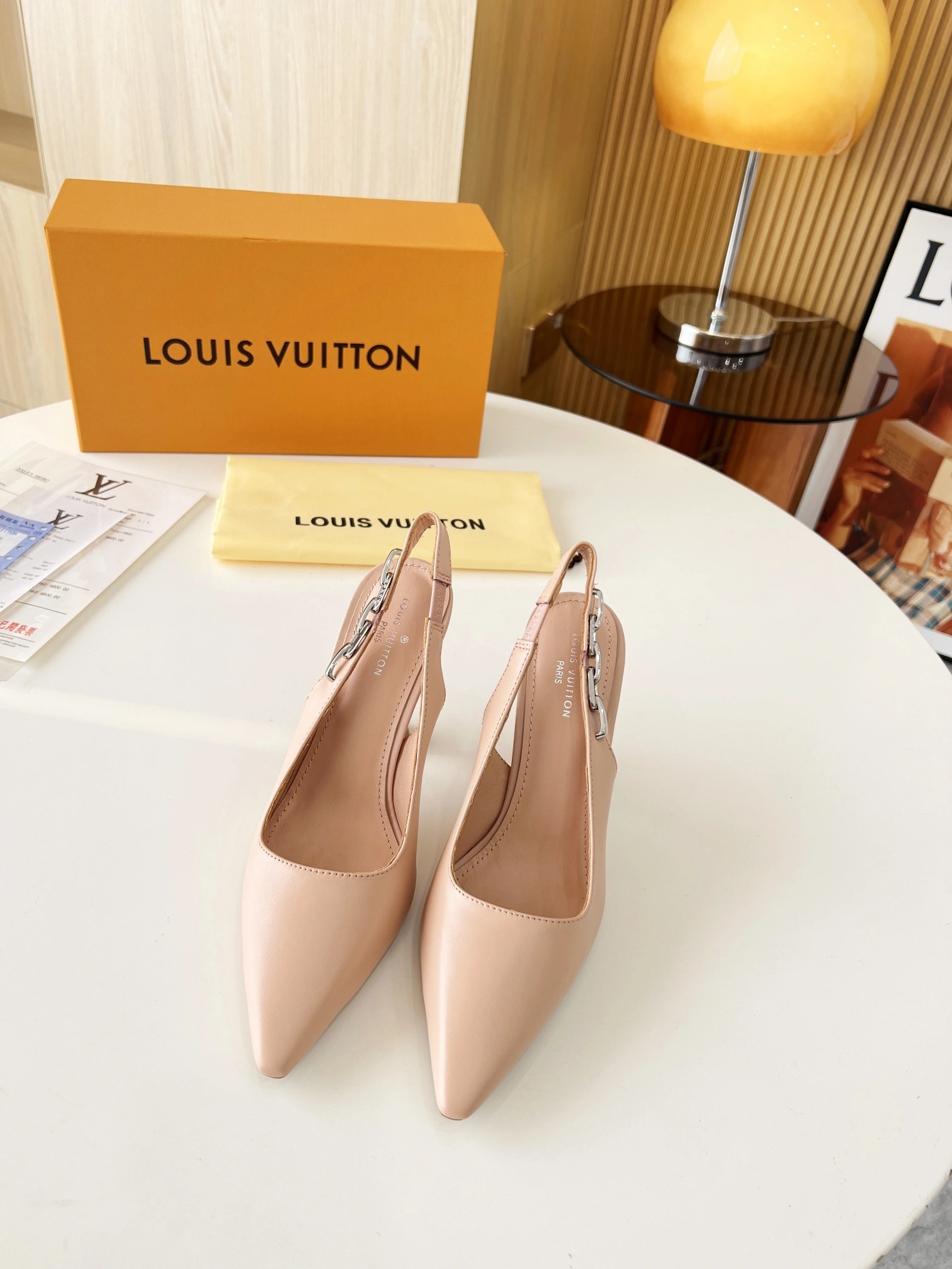 COCO-- 8V 1ABPJP Calfskin sheepskin Heel height：6.5CM item:E-X158C1802